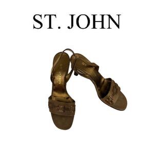 St John Bronze Sandals. Sz 6.5